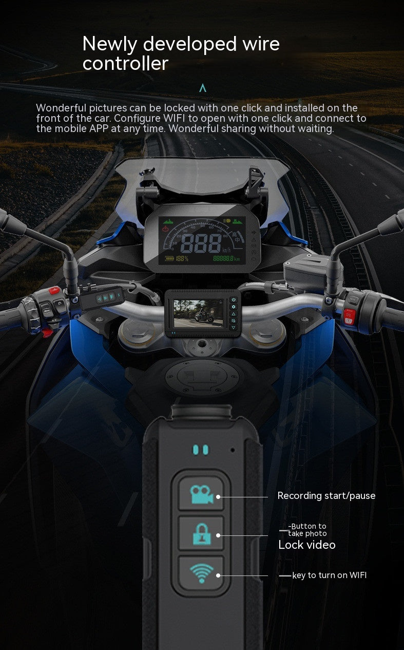 Motorrad-Kamera mit GPS
