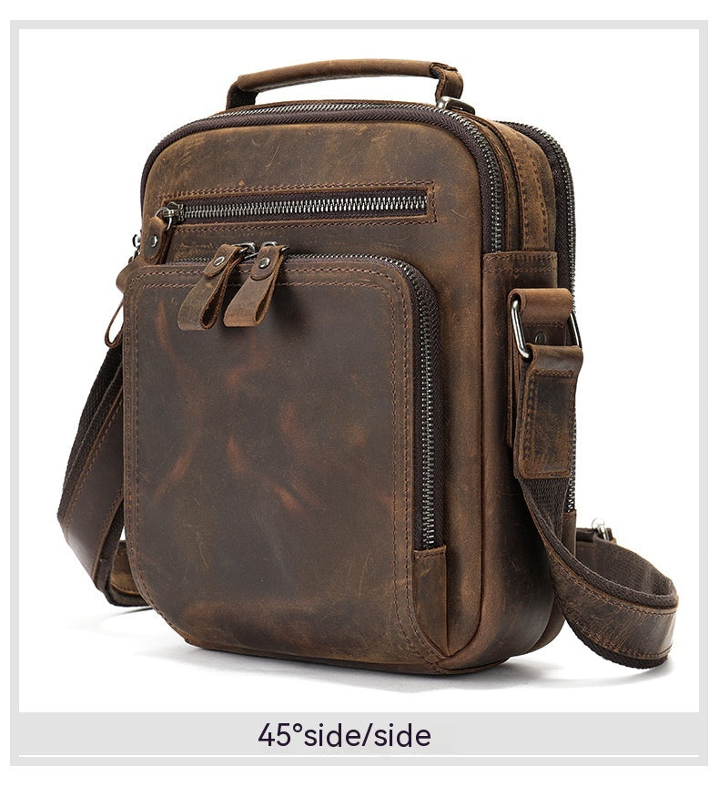 Retro-Leder-Tasche – Bild 7 | LuxeStyle