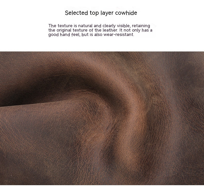 Retro-Leder-Tasche – Bild 3 | LuxeStyle