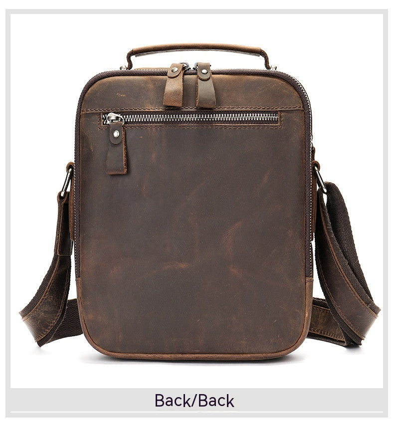 Retro-Leder-Tasche – Bild 3 | LuxeStyle