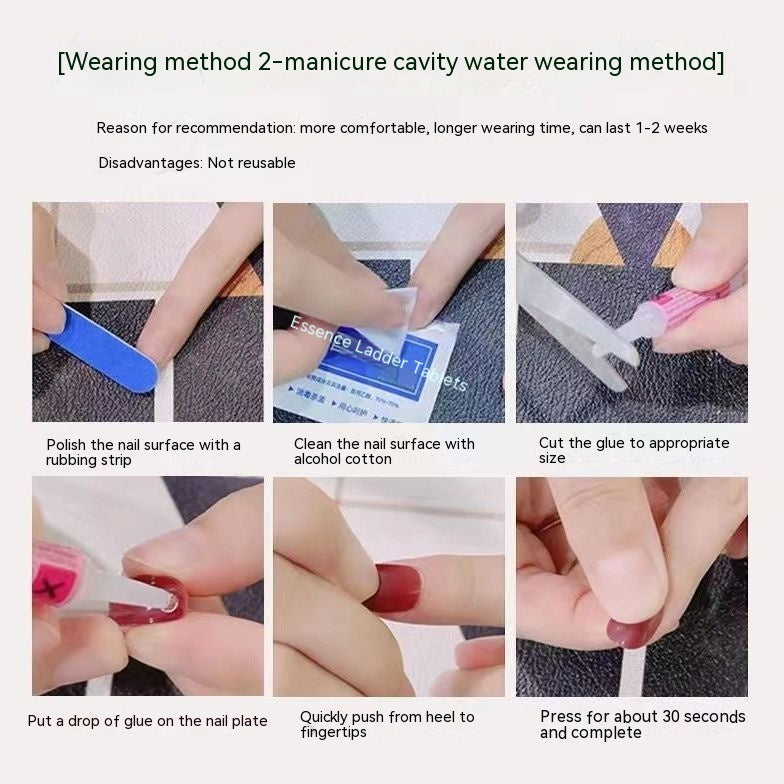 Handgemachtes Meerjungfrau-Ozean Nagel-Set – Bild 9 | LuxeStyle