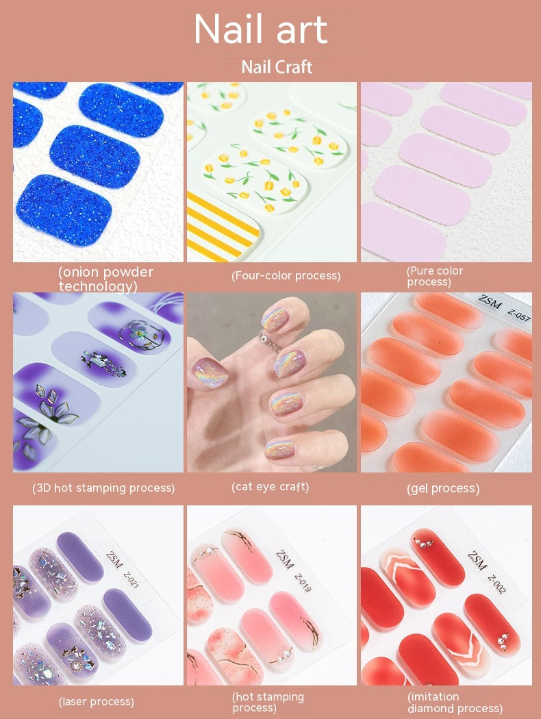 Gel-Nagelsticker