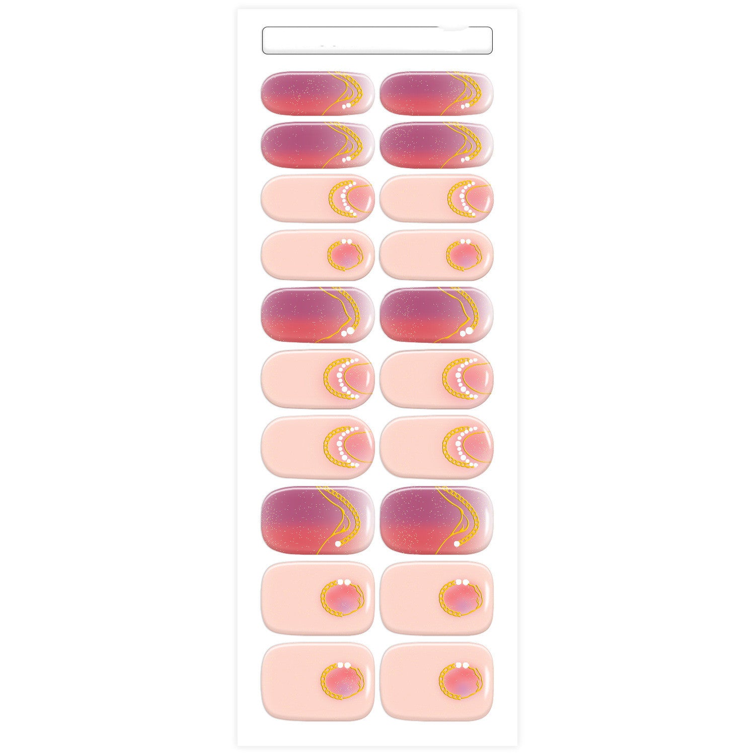 Gel-Nagelsticker