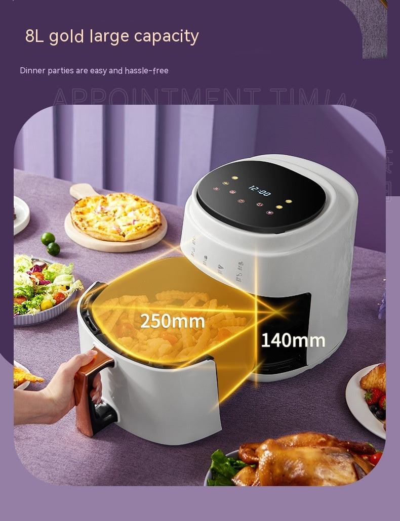 Intelligente ölfreie Heissluftfritteuse 6L