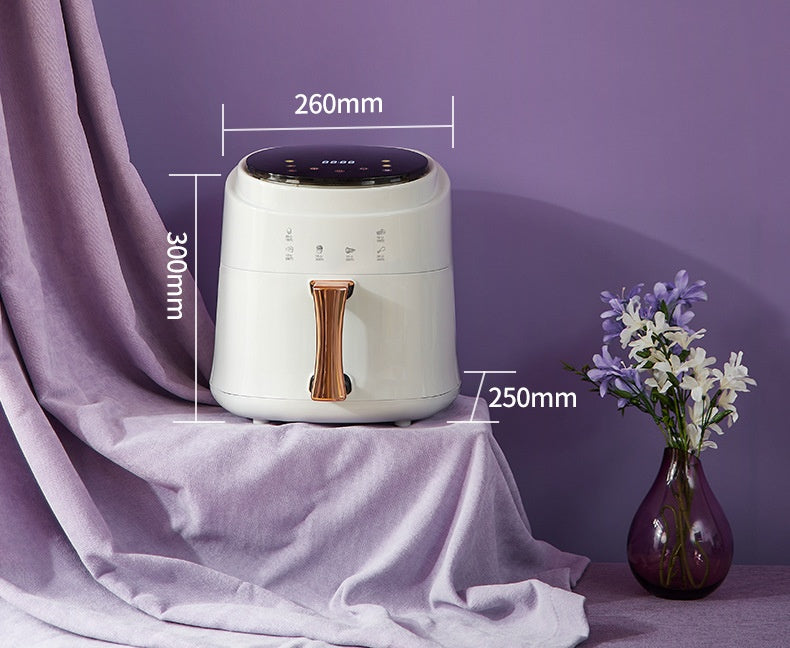 Intelligente ölfreie Heissluftfritteuse 6L