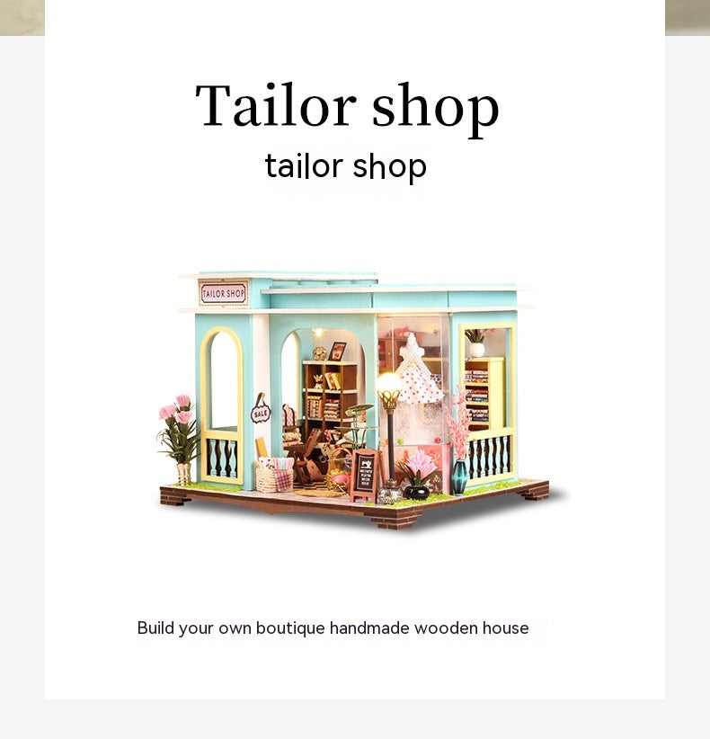 DIY Miniatur-Schneideratelier Bausatz – Bild 8 | LuxeStyle