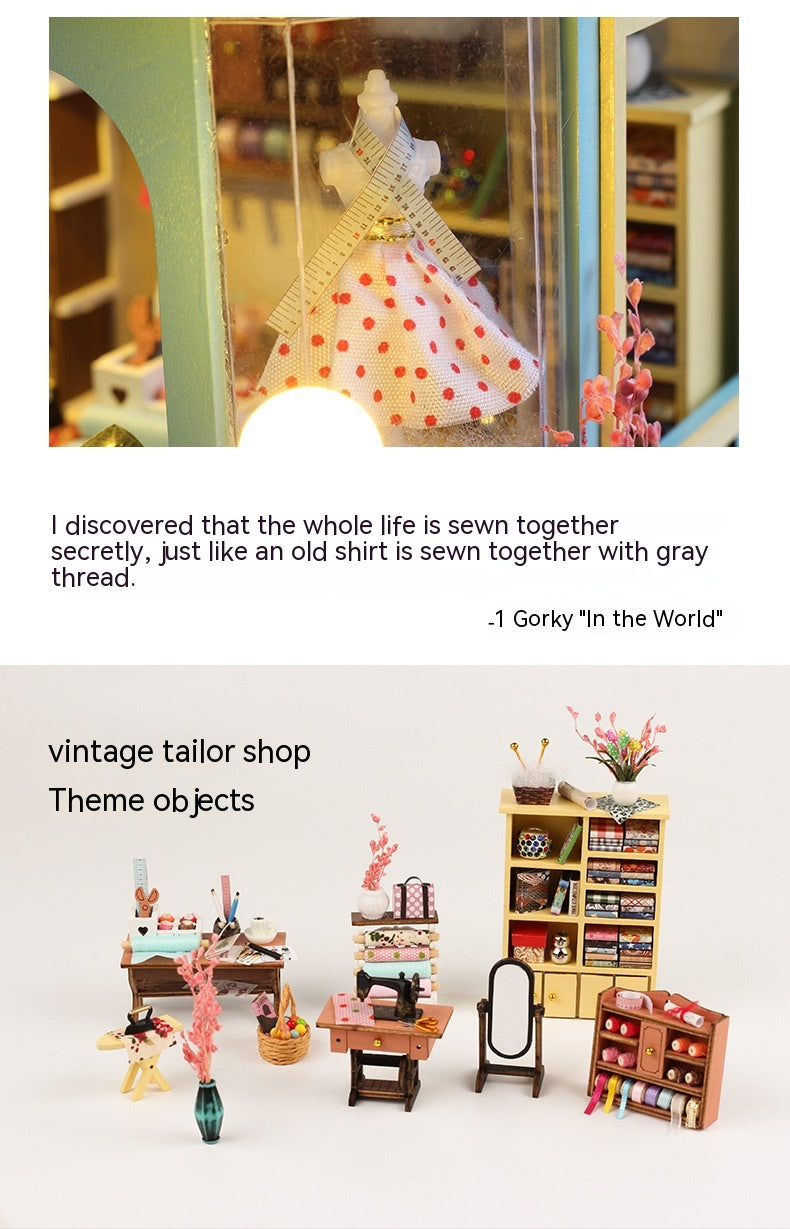 DIY Miniatur-Schneideratelier Bausatz – Bild 15 | LuxeStyle