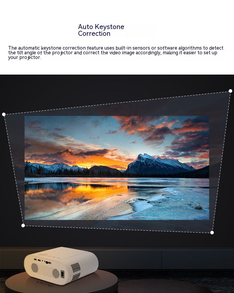 T07 Full HD Smart Projektor (320 ANSI Lumen)