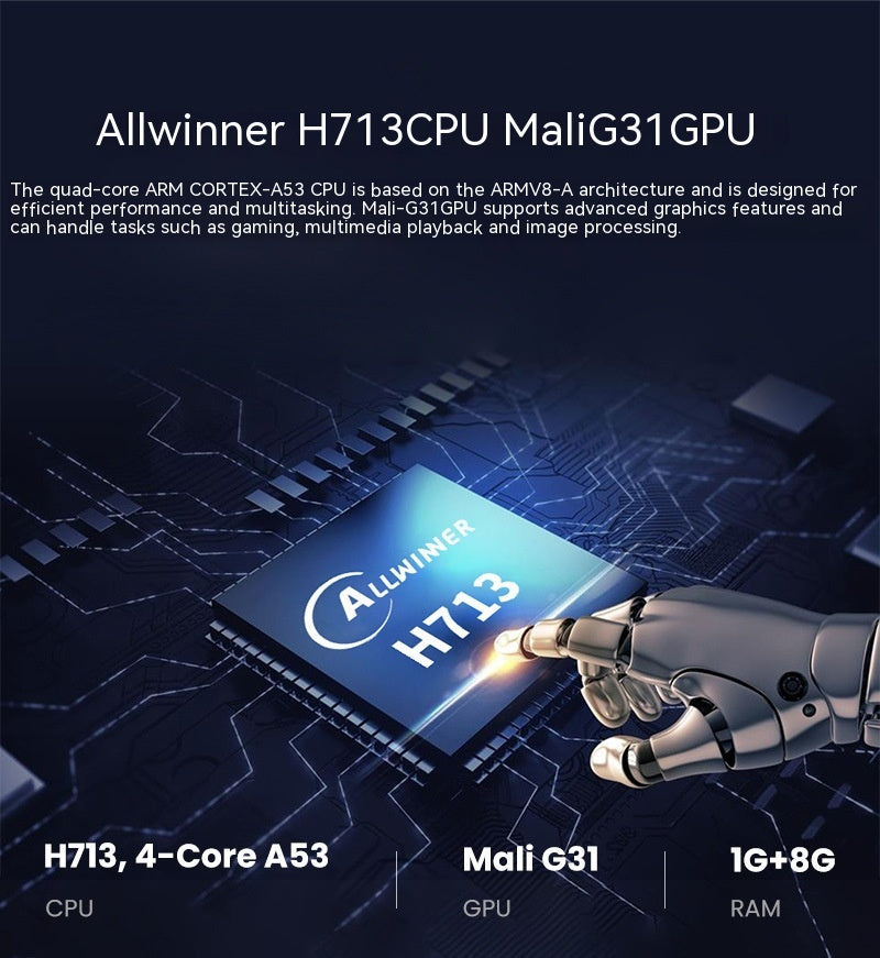 T07 Full HD Smart Projektor (320 ANSI Lumen)