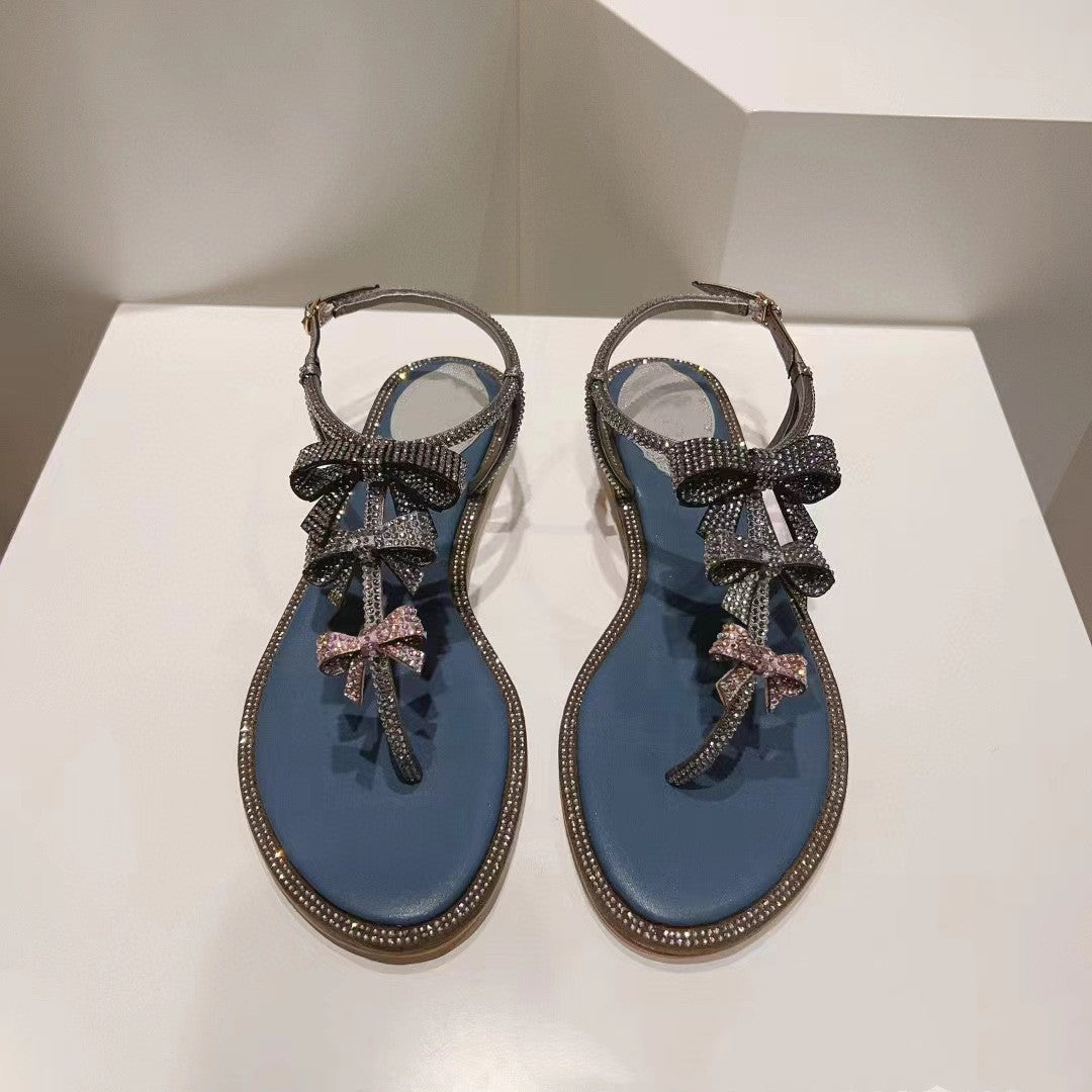Rhinestone Fee Sandalen | LuxeStyle