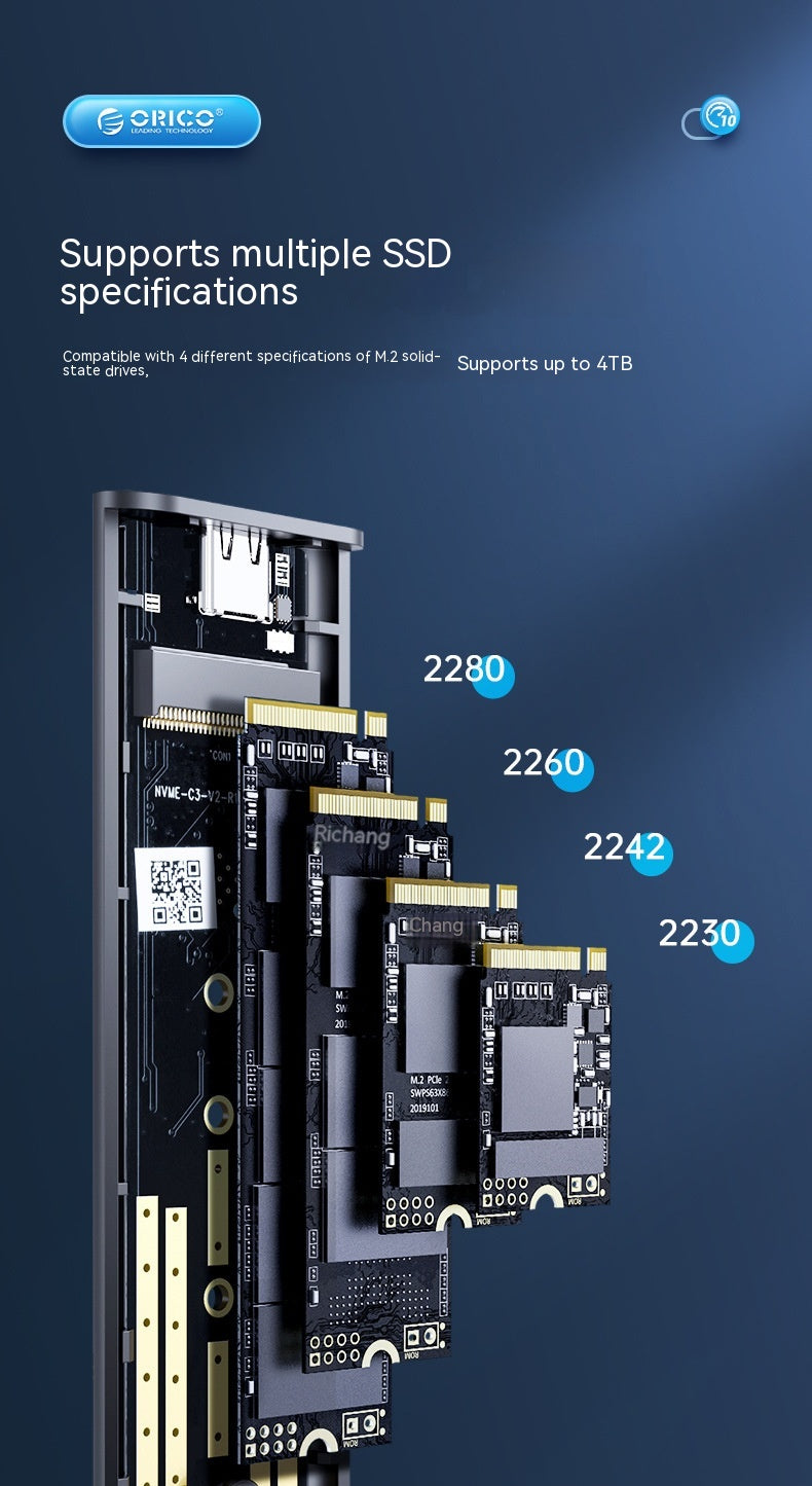 M.2 SSD Gehäuse extern