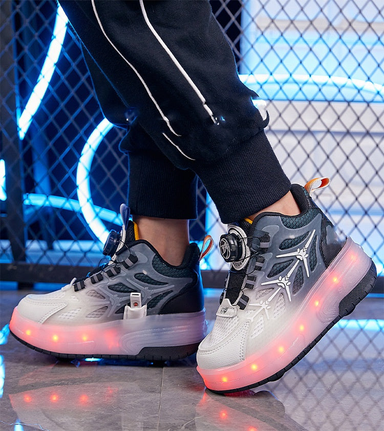 Kinder Flash Knob Rollschuhe