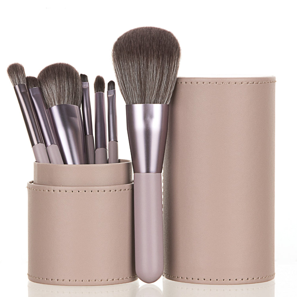7er Mini Make-up Pinselset im Reise-Etui – Bild 2 | LuxeStyle