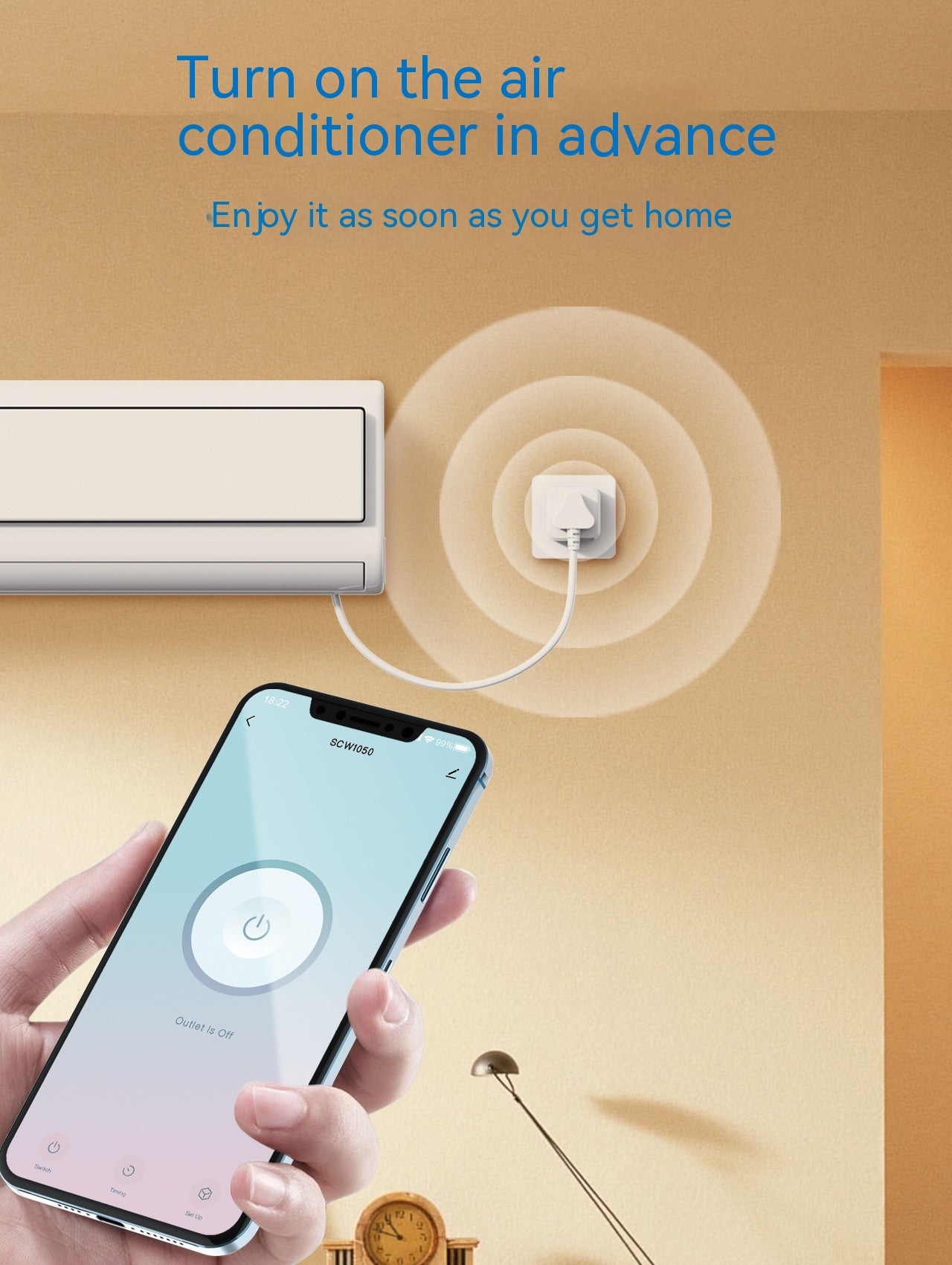Smart Home Steckdose mit Timer & Überspannungsschutz