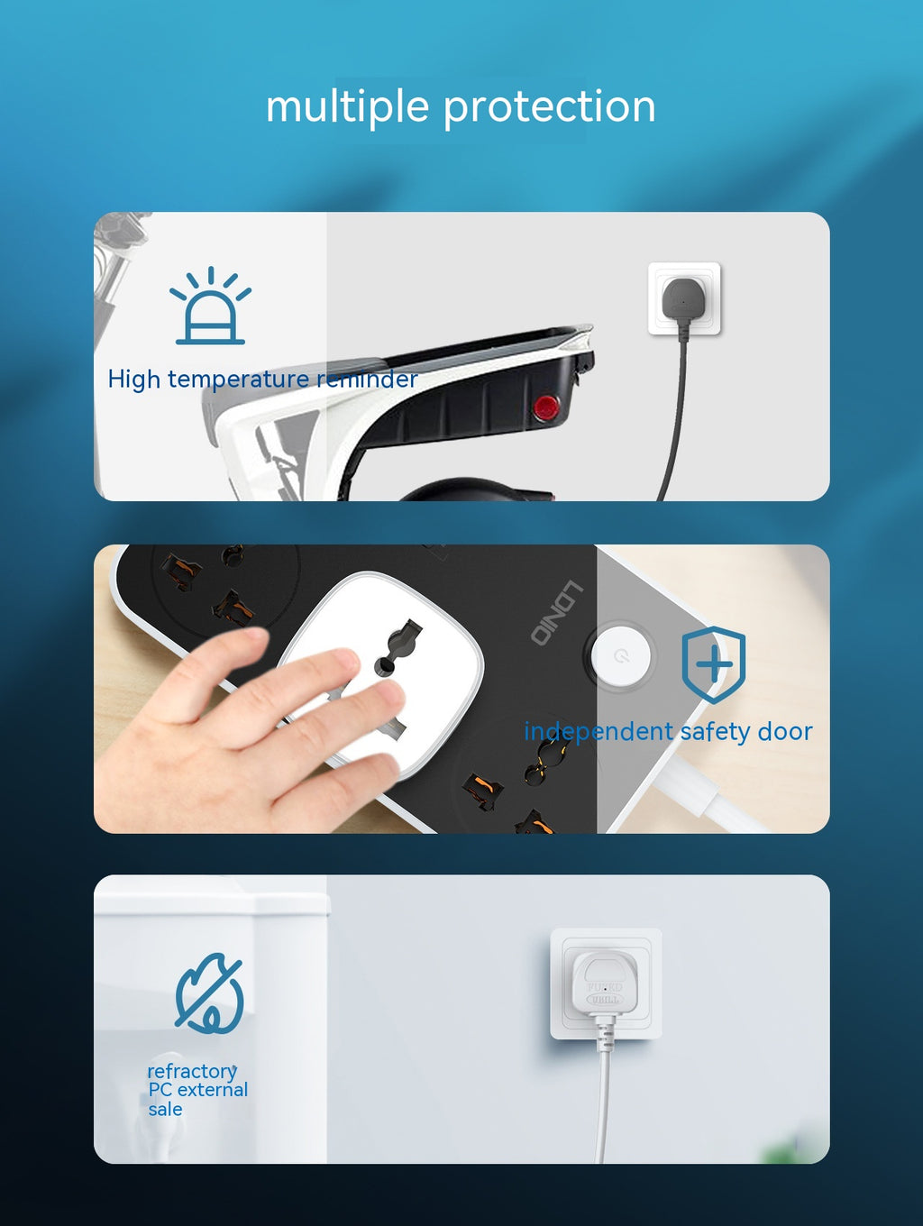 Smart Home Steckdose mit Timer & Überspannungsschutz