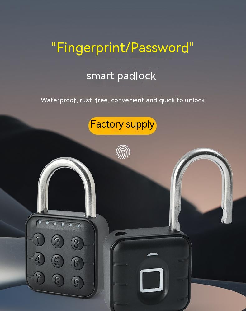 Fingerabdruck-Vorhängeschloss mit App