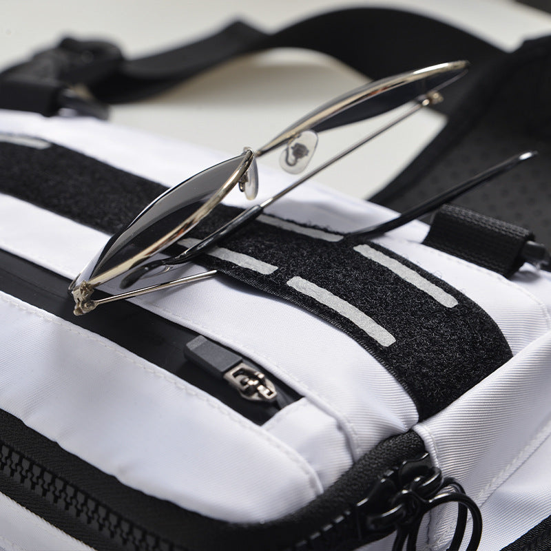 Verstellbare Atmungsaktive Brusttasche fürs Laufen