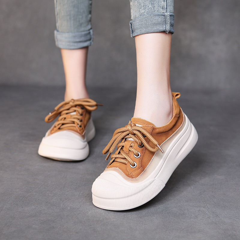 Lässige Cowhide-Schuhe