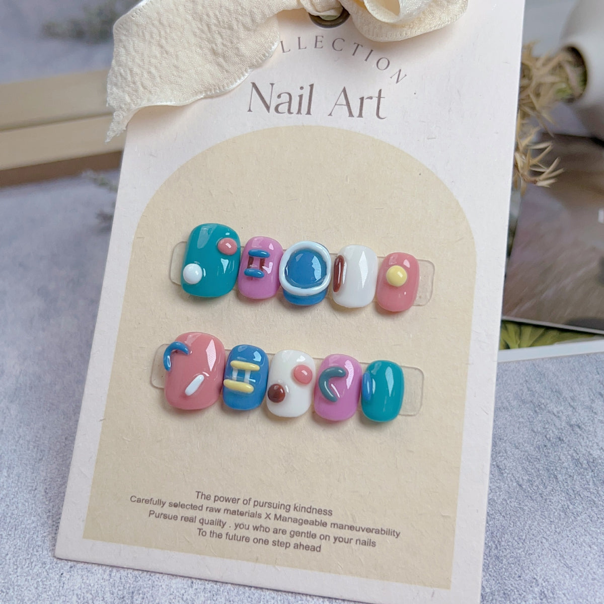 Macaron Style Press-on Nägel | LuxeStyle
