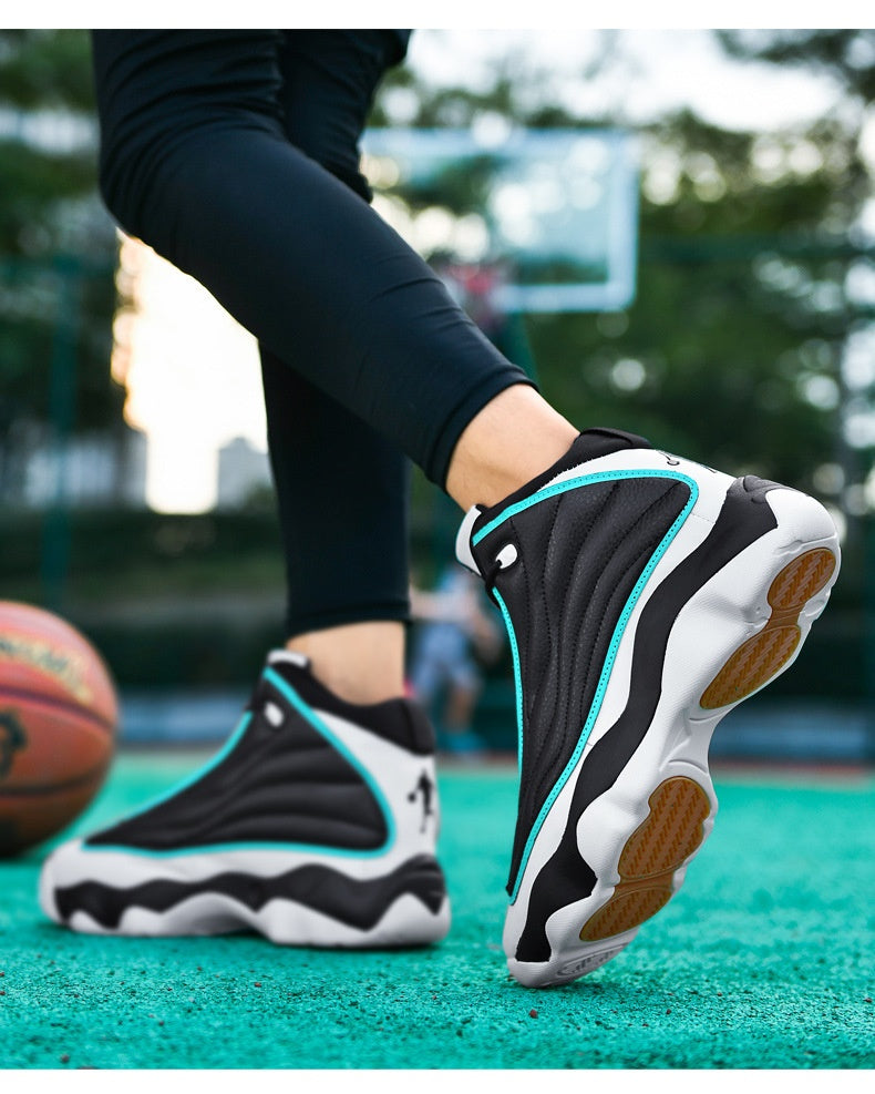 High-Top Sneaker mit dicker Sohle