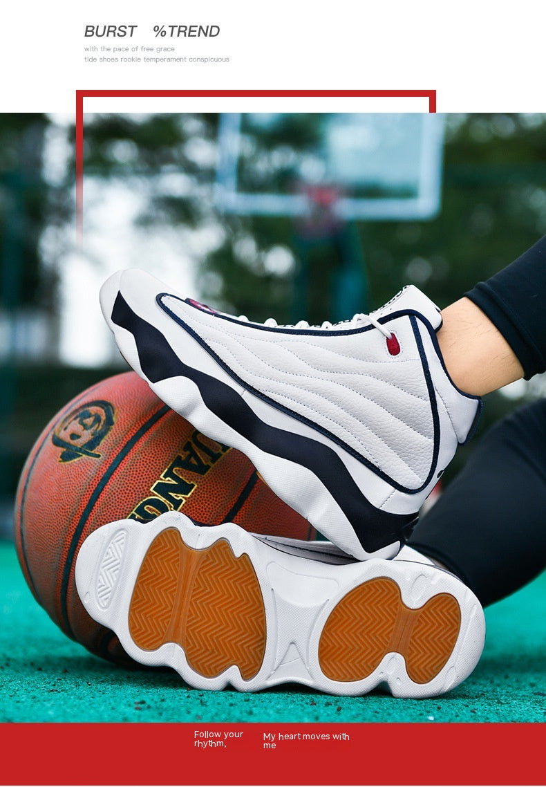 High-Top Sneaker mit dicker Sohle