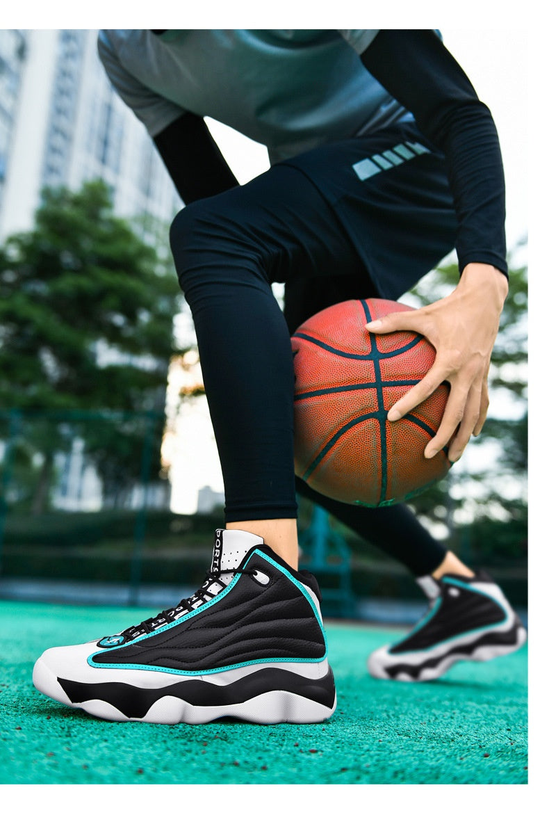 High-Top Sneaker mit dicker Sohle