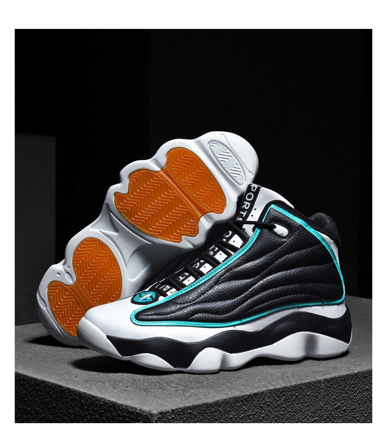 High-Top Sneaker mit dicker Sohle