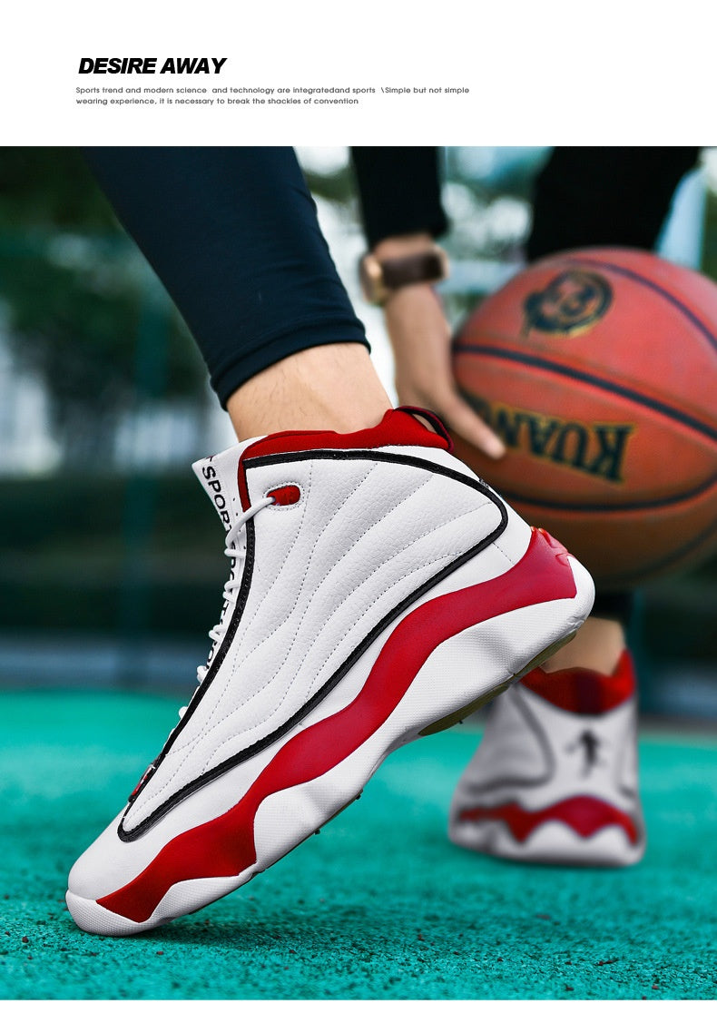 High-Top Sneaker mit dicker Sohle
