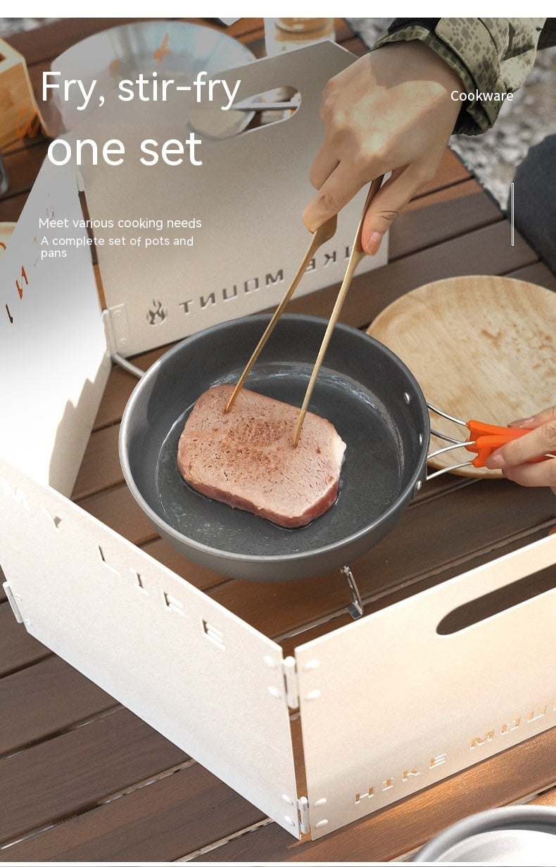 Picknick-Kochset für 4-5 Personen