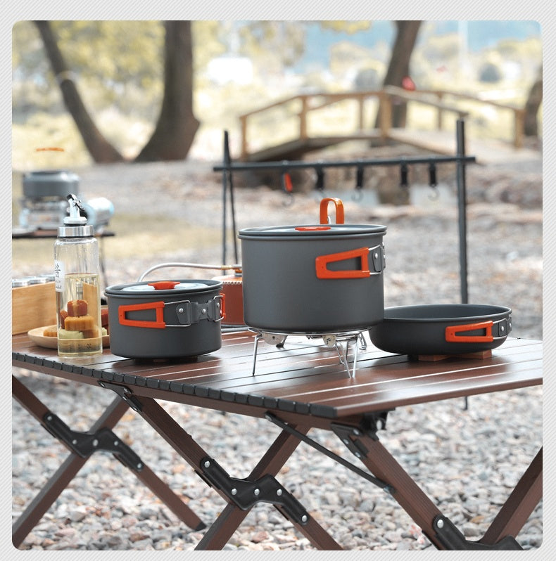 Picknick-Kochset für 4-5 Personen