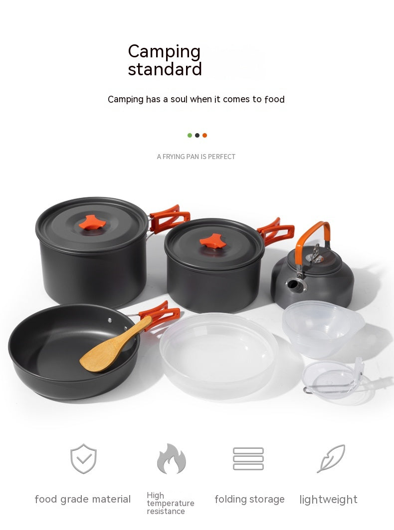 Picknick-Kochset für 4-5 Personen