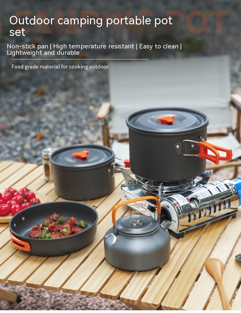 Picknick-Kochset für 4-5 Personen