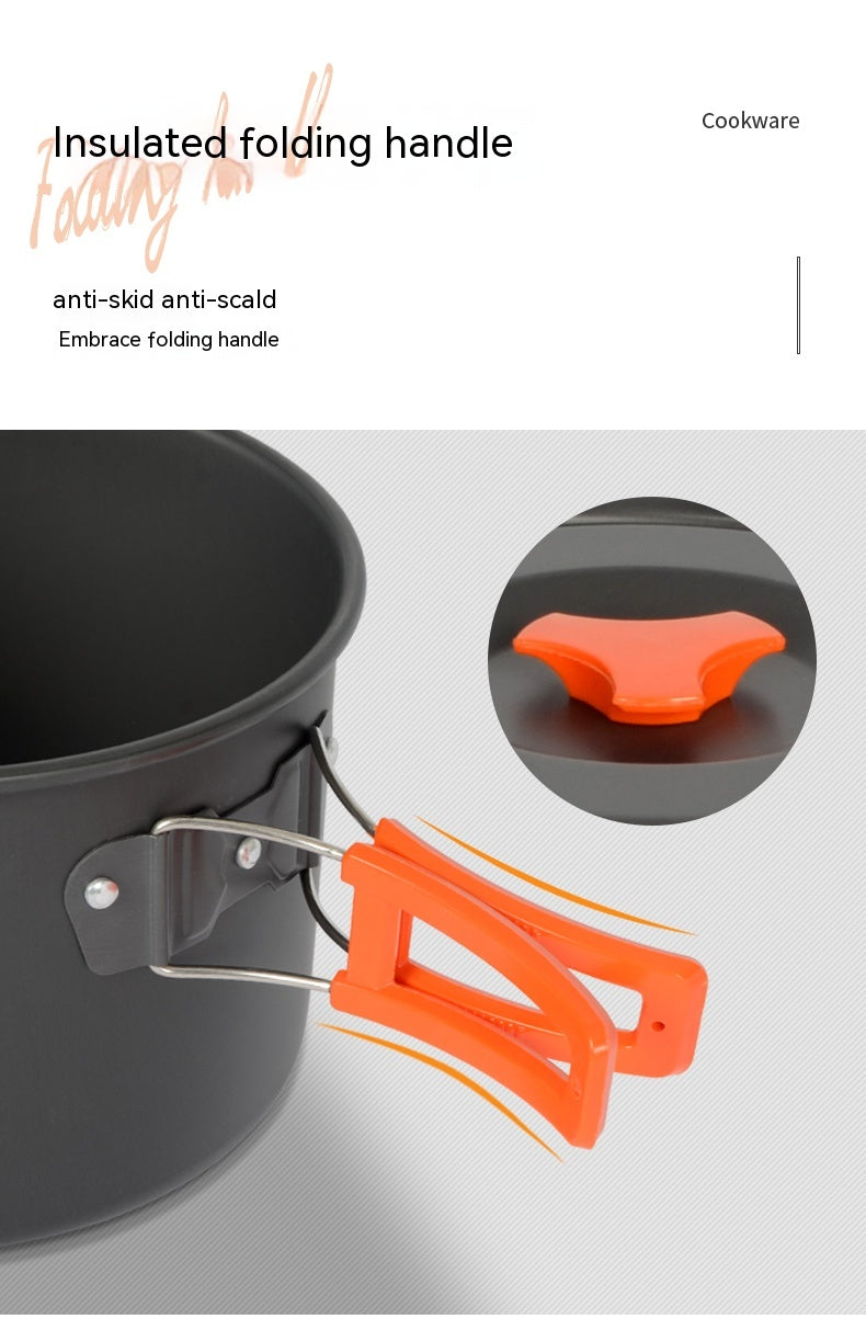 Picknick-Kochset für 4-5 Personen