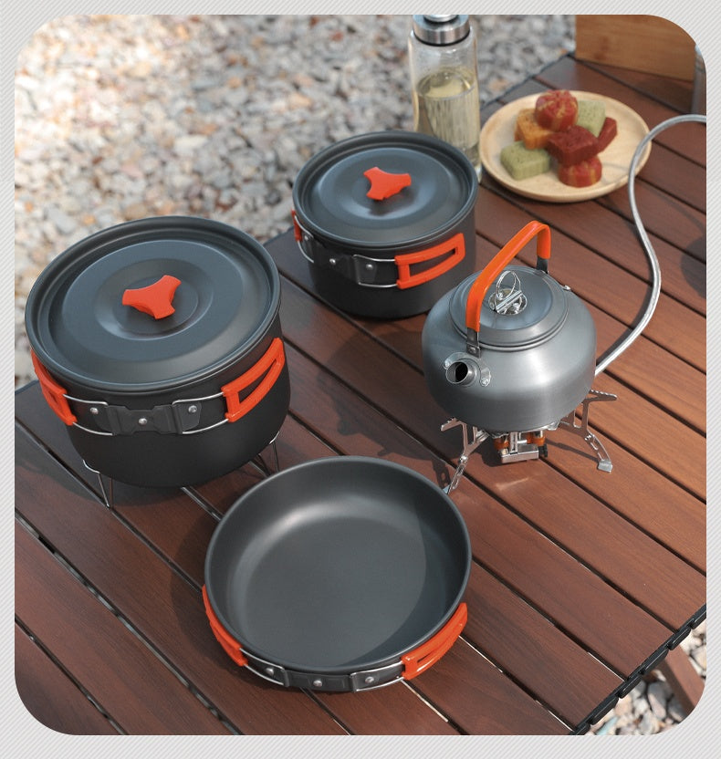 Picknick-Kochset für 4-5 Personen