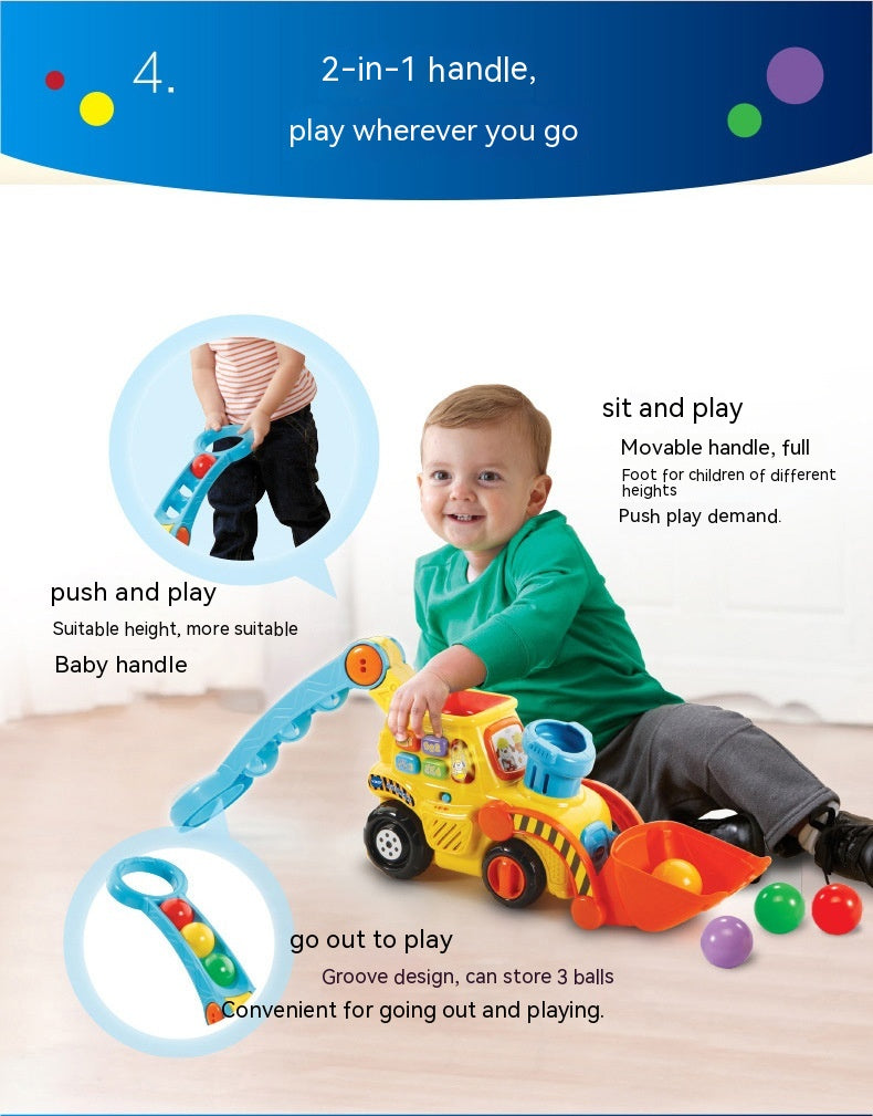 Bounce Ball Pusher Auto für Kleinkinder | LuxeStyle