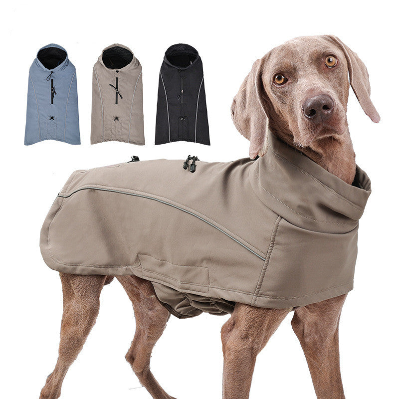Weiches Outdoor-Mantel für Hunde