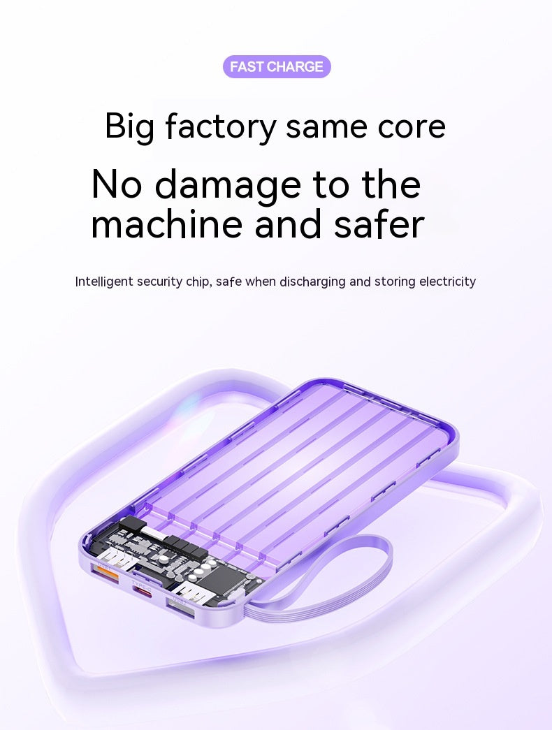 Powerbank 20000mAh, ultraschlank, Fast Charge