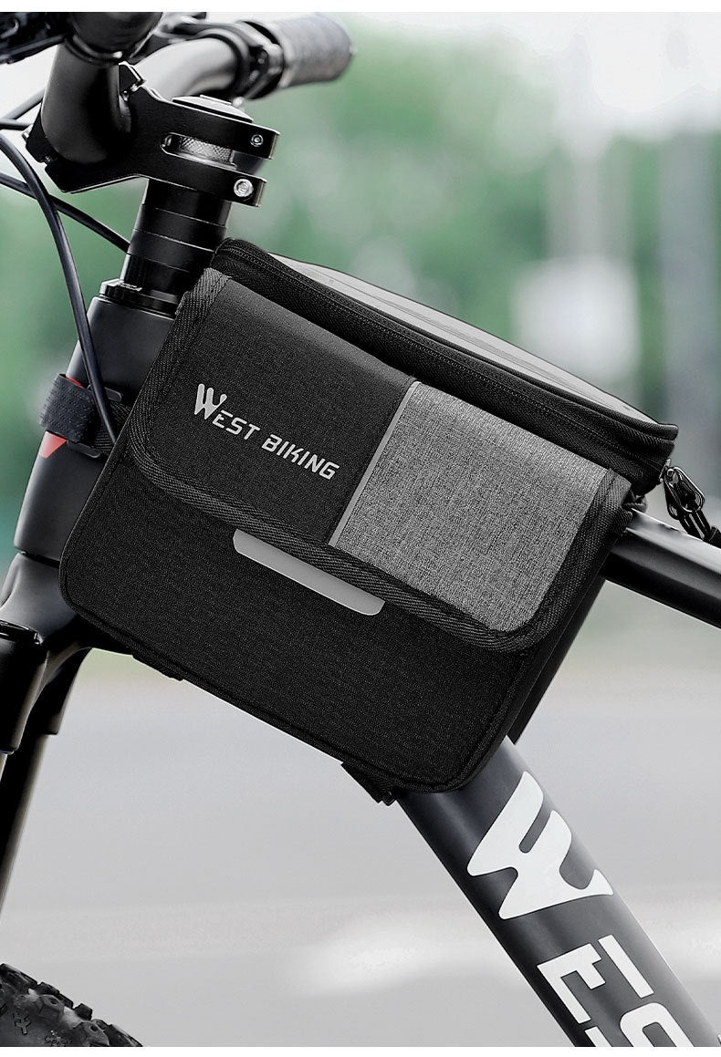 Velo-Rahmentasche fürs Smartphone