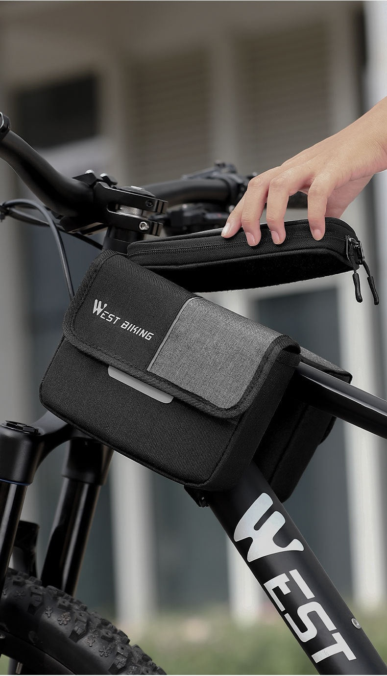 Velo-Rahmentasche fürs Smartphone