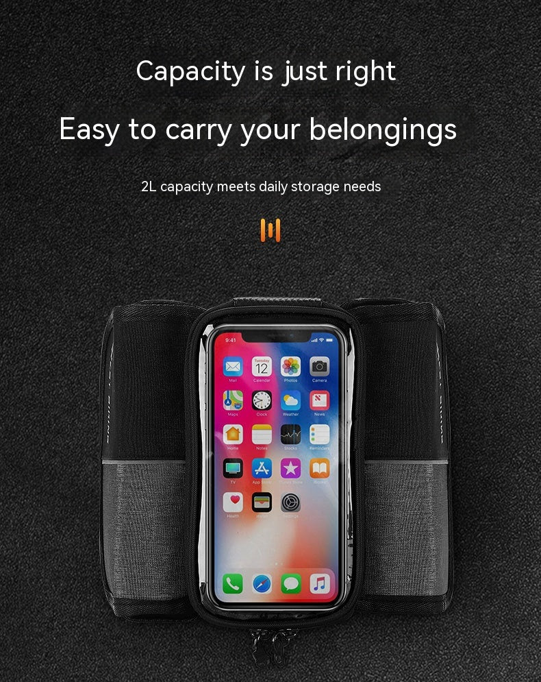 Velo-Rahmentasche fürs Smartphone