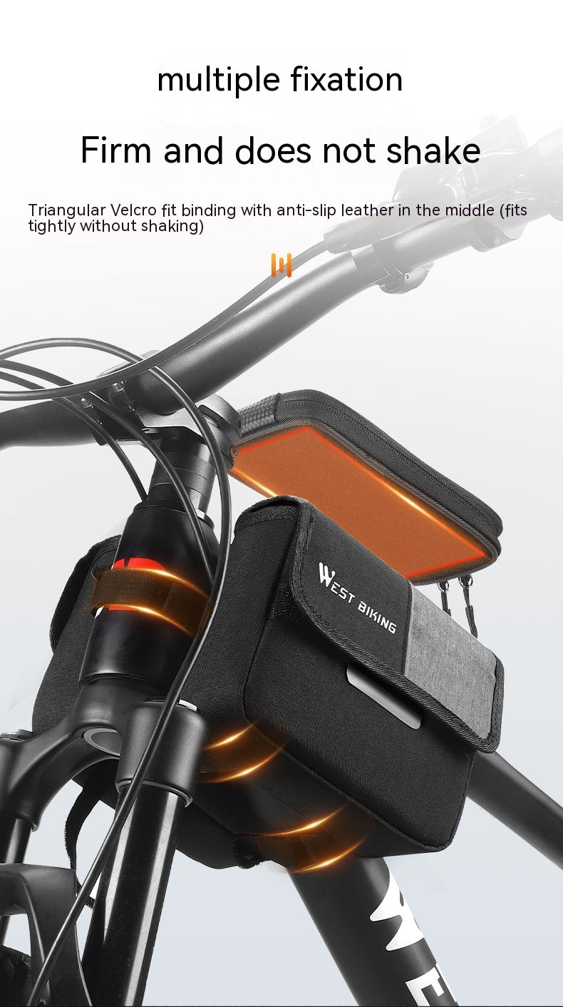 Velo-Rahmentasche fürs Smartphone