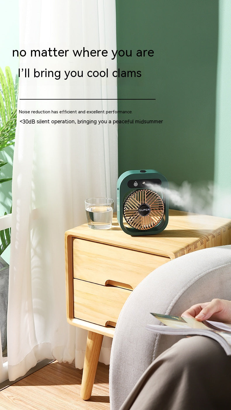 USB-Kühl- und Nebelventilator mit 3 Stufen