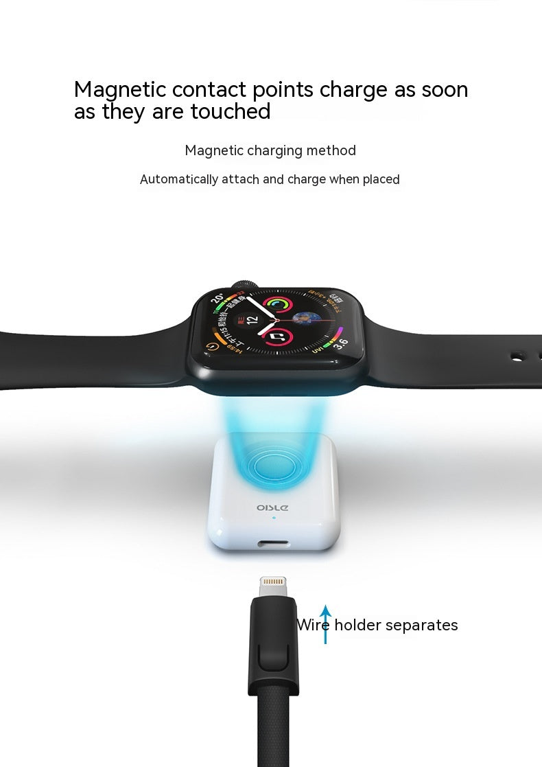 Tragbares magnetisches Wireless Ladegerät für Apple Watch