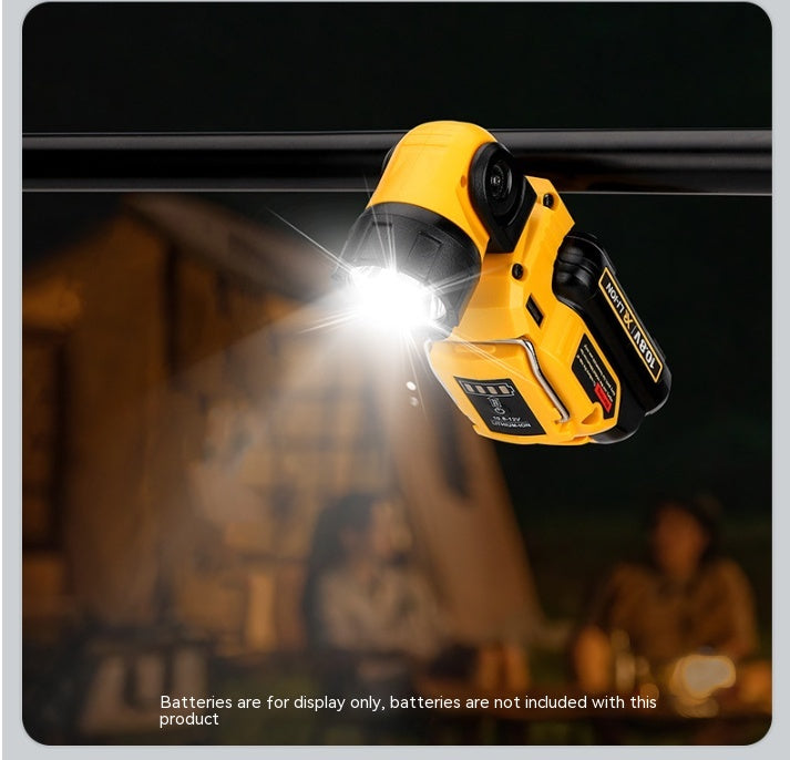 LED-Drehlampe, wiederaufladbar