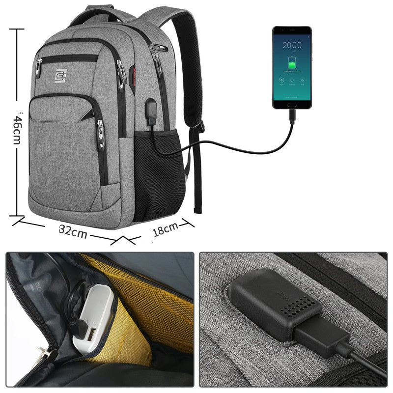 Business Rucksack für Laptops – Bild 6 | LuxeStyle
