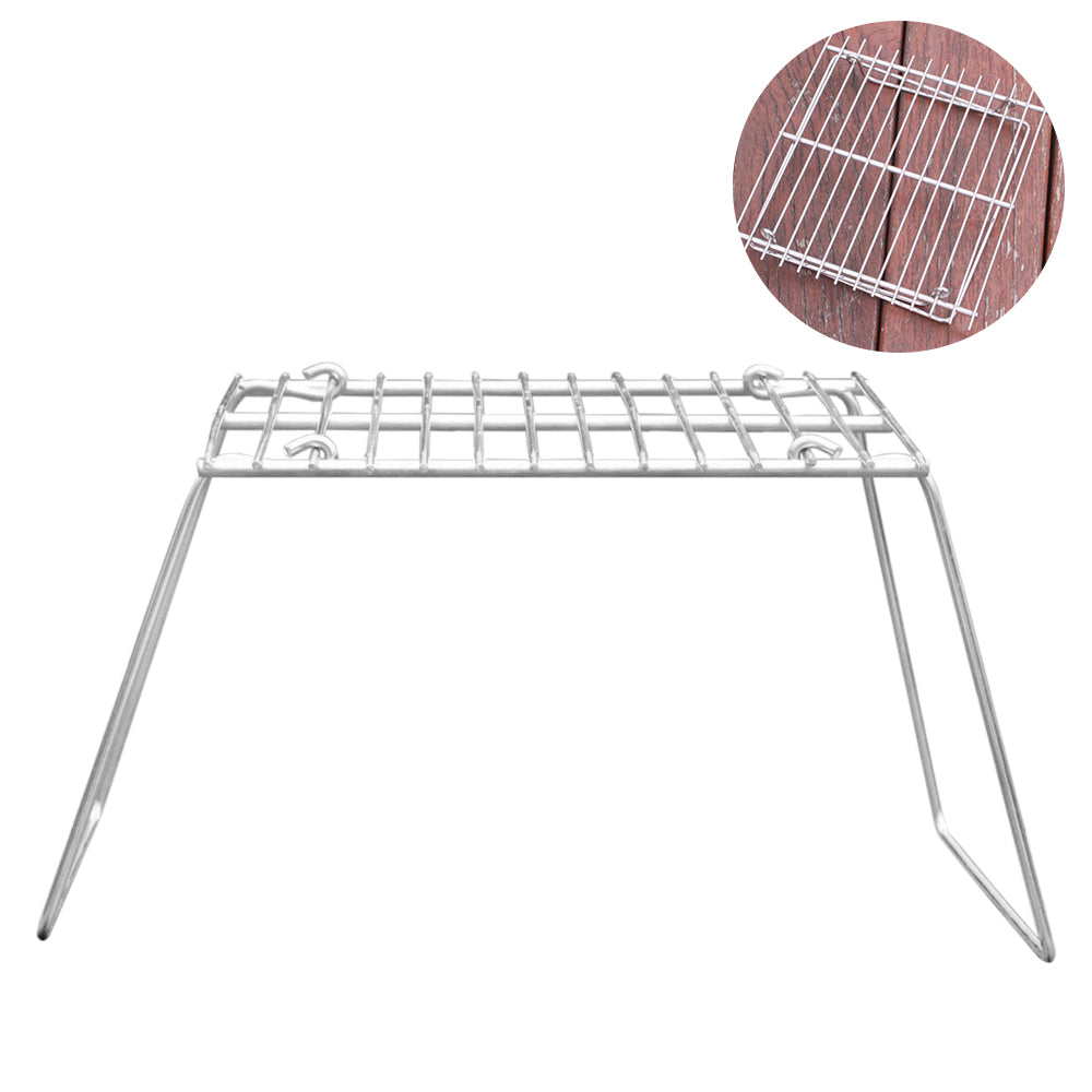 Grillrost aus Edelstahl für Picknick und Camping – Bild 3 | LuxeStyle