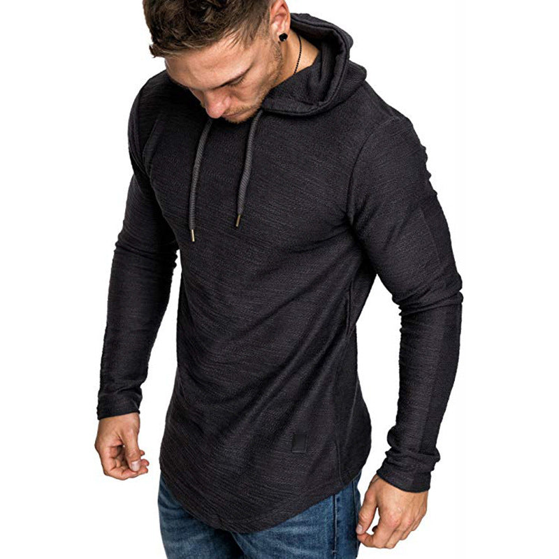 Herren Hoodie Sweatshirt – Langarm Slim Fit