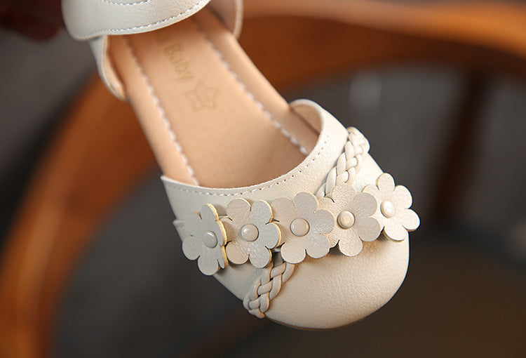 Mädchen Sandalen mit Blumenmuster | LuxeStyle