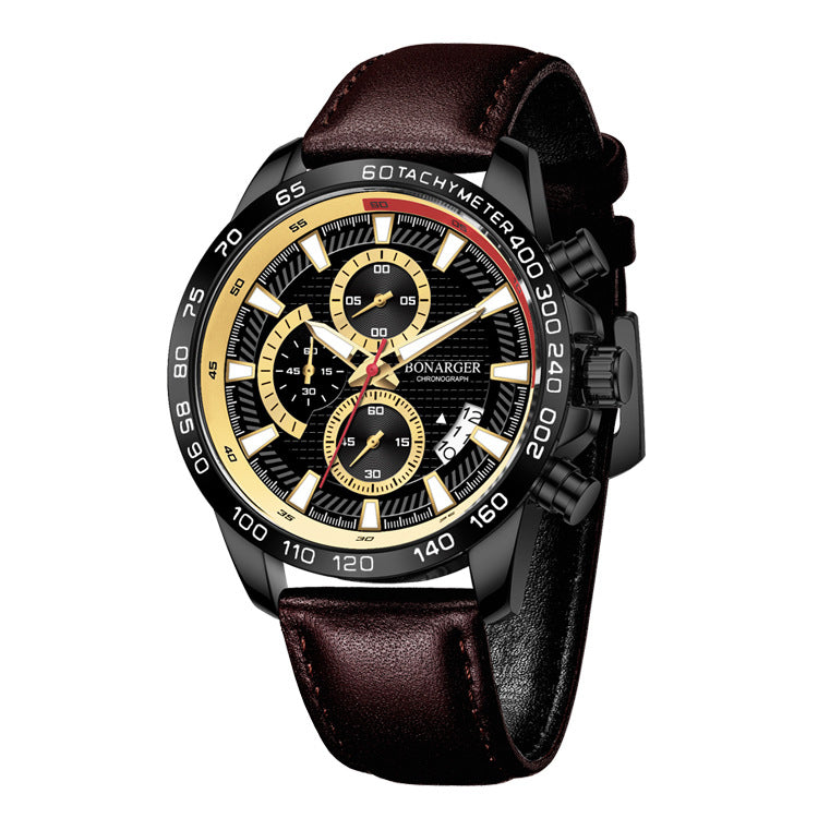 Herren Sportuhr mit Quarzwerk – Bild 3 | LuxeStyle