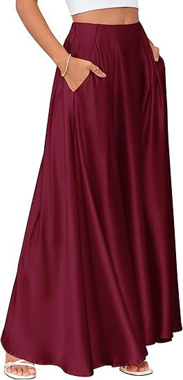 Elegantes A-Linien-Kleid mit Taschen